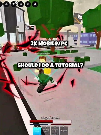 I can use Lock On in Mobile Jujutsu Shenanigans🧐 #roblox #jjk #jjs #jujutsushenanigans