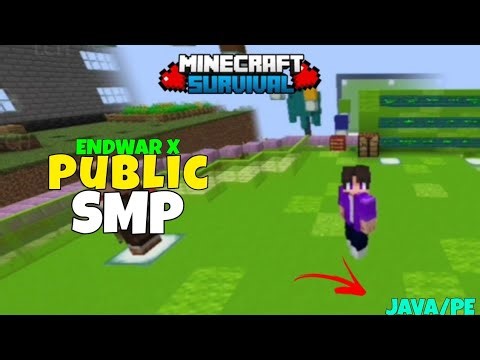🍪 How To Join Our Public Minecraft SMP | Java + Bedrock 1.21 | Free To Join