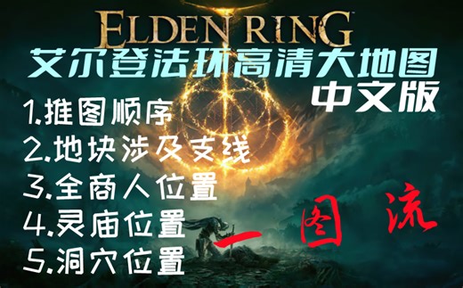 【艾尔登法环】高清大地图中文版-算是首发吗？