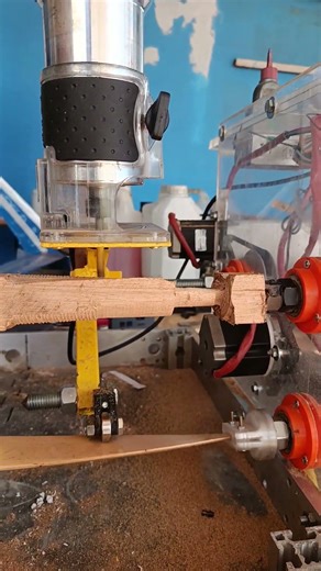 Milling a model airplane propeller | speed tests on the machine