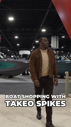Making waves with NFL great Takeo Spikes at the 2025 Discover Boating Atlanta Boat Show 🏈🛥️ | Discover Boating Atlanta Boat Show