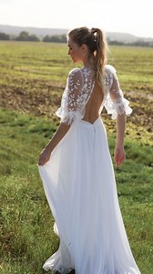 961 reactions · 29 shares | Deux robes , deux ambiances … STARS et SÉQUOIA✨ #robedemariée #surmesure #mariage2026 #atelierparis #bridetobe #weddingdress #madeinfrance | Marie Laporte Créatrice | Facebook