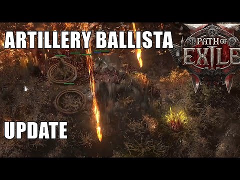 [PoE 2] Update on Artillery Ballista Gemling build - New Skills, Tree, Items