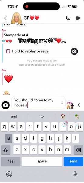 Texting My GF: Adorable Messages Heart💖