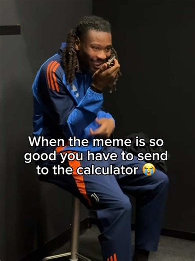 Juventus meme: No way… 😭 calculator comedy