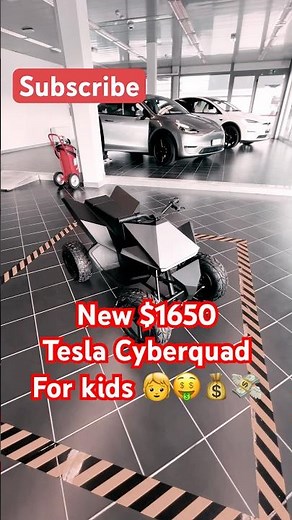 Tesla Cyberquad for Kids 🧒