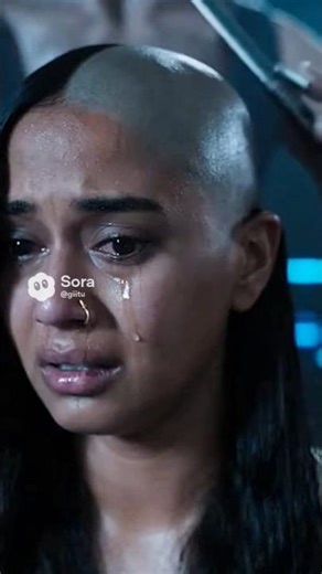 GIRL HEADSHAVE BY ALIENS IN UFO - HEADSHAVE BALD HAIRCUT (AI) ALIEN ABDUCTION