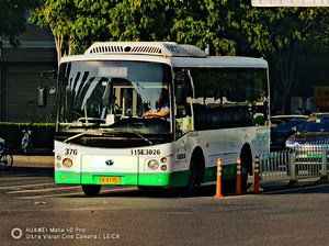 （改线首发）武汉公交376路兆瑞大道生鲜市场方向前方展望 4k