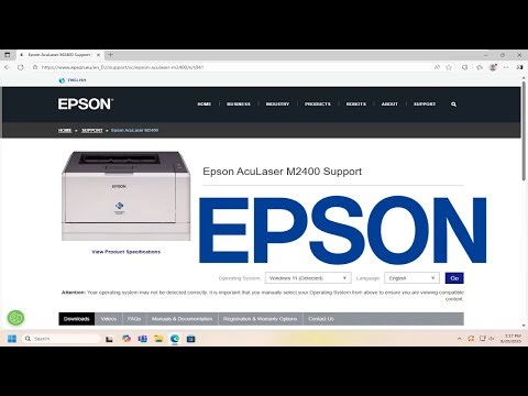 How To Install and Setup Epson AcuLaser M2400 Printer [Guide]