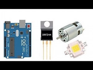 ARDUİNO IRFZ44N MOSFET KULLANIMI