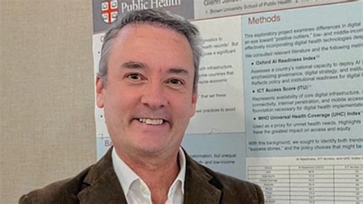 From clinic to classroom: A doctor's journey through Brown's online master of public health