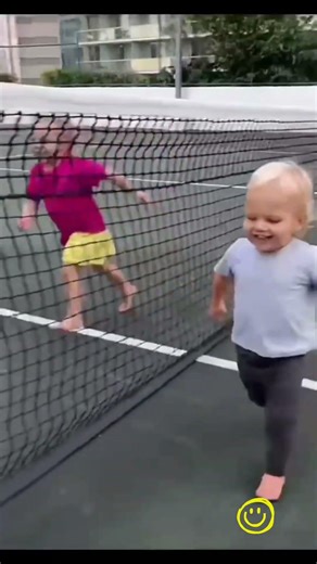 Kids are laughing together. Baby smile sound! #shorts