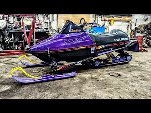 POLARIS INSANE MOUNTAIN MOD & 867 FOUR CYLINDER!!!!