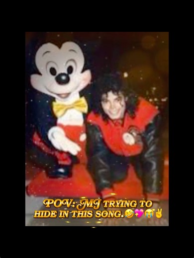 POV: MJ trying to hide in this song…😭✌️ #A_FoxyMJ #MJforever #RockwellForever #MJinnocent #SWM