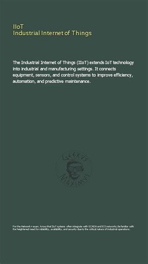 IIoT Industrial Internet of Things - Network+
