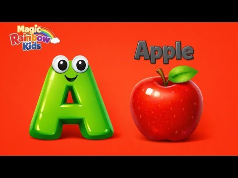 A to Z Alphabet Phonics 🔤 | Kids Learning Song हिंदी+English