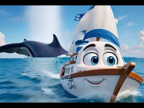 Le Grand Navire Blanc 🚢 | Chanson sur les Bateaux et l'Océan