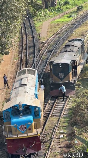 🚇Locomotives🚂||RRBD #dhaka #kamalapurrailwaystation #bangladesh #train #locomotive #loco #travel