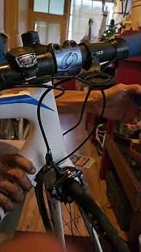 How to replace your front derailleur cable and cut housing to length on a Shimano 105 drivetrain.