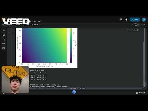AI-Powered CAPM & Cost of Equity Calculator — MGMT 382 Project Demo