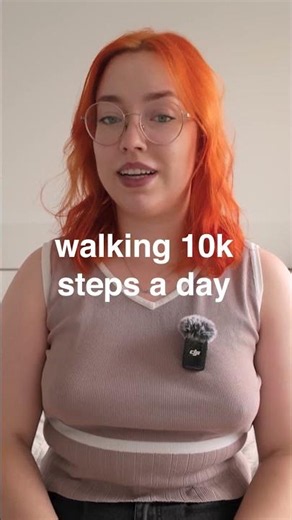 Push yourself: the power of small steps daily - walking 10k steps a day #motivation