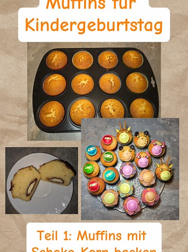 Schnelle Muffins für den Kindergeburtstag