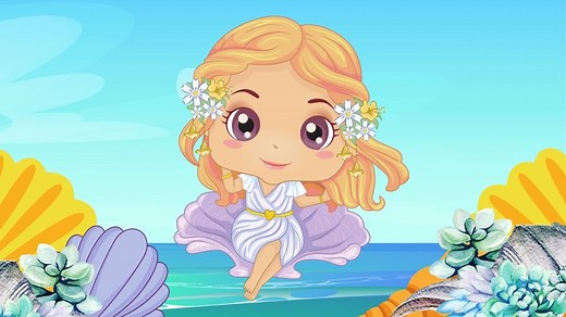 La diosa Afrodita : Características, historia y mitología para niños