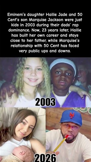 Eminem's Daughter & 50 Cent's Son... 23 Years Later - And Their Lives Took Different Paths! #50cent