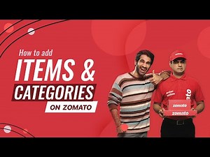 How To Add New items & Categories in Zomato I Restaurant Management Academy