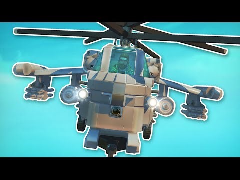 I Used Draggable Wedges to Build this Helicopter!