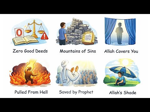 every ALLAH MERCY on judgment day explained in 10 minutes