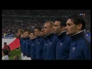 2011.11.11 France National Anthem v USA - Friendly