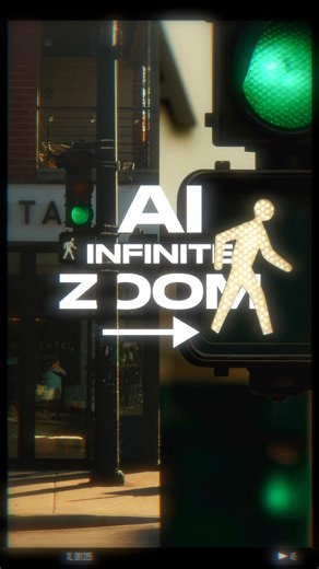 Benjamin Gugick on Instagram: "AI INFINITE ZOOM 📸➡️🚦💡✨ If you’ve been trying to find tasteful ways to integrate AI into your creative workflow, check out this method! With the AI revolution comes some really scary, mind-bending, and incredibly useful tools for content creation. If you’re scared of AI, or think it’s going to replace you, you may be looking at it all wrong. While AI is potentially the strongest creative tool ever made, it’s still just that: a tool… and creativity has never been