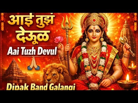 Aai Tuzh Devul 🙏 | आई तुझं देऊळ | Dipak Band Galangi | Devi Bhakti Song
