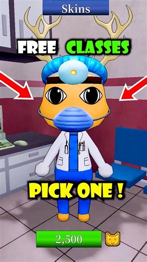 Free Classes in Animal Hospital Roblox #shorts #roblox #animalhospital
