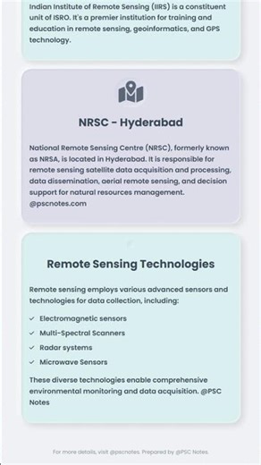 Principles and Fundamentals of Remote Sensing