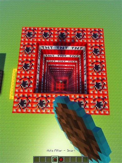 Minecraft Hole Filler Mod...🤯 (World's Smallest Violin) #minecraft #shorts