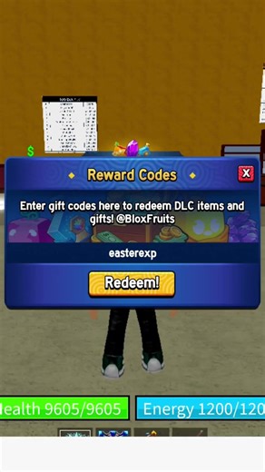 NEW EASTER UPDATE CODE(blox fruits) #roblox