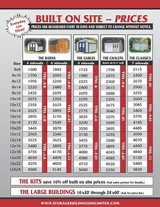 Storage Buildings Unlimited