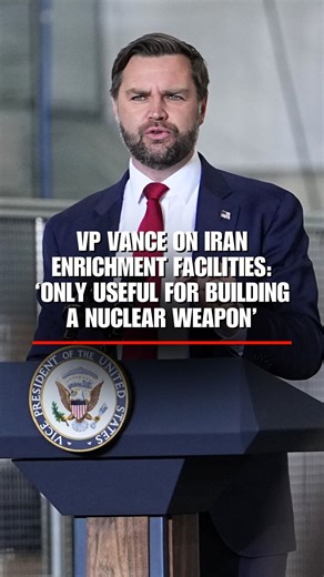 Jesse Watters: "And you saw evidence that they were still trying to enrich." VP VANCE: "Nobody objects to the Iranians being able to build medical isotopes — the objection is these enrichment facilities that are only useful for building a nuclear weapon." | Fox News