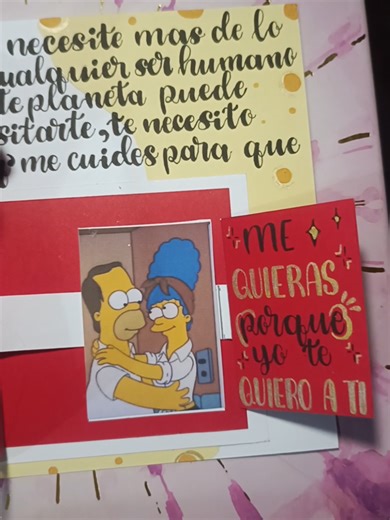 Página 6 de Mil formas de decirte te amo 💌✨ Una ventanita que se abre, se mueve y guarda un “te quiero” que no se dice bajito 🥹❤️ #Amor #milformasdedecirteteamo #tutorial #librocreativo #manualidades