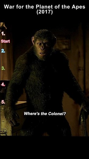 #movie #film War for the Planet of the Apes (2017) | Caesar Confronts Winter