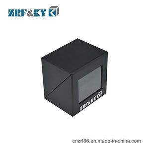 [Hot Item] Custom Black Rigid Cardboard Clear PVC Window Paper Box