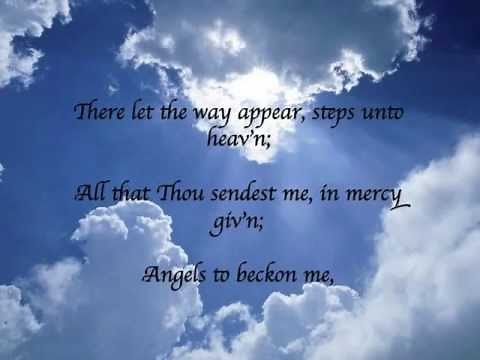 Nearer My God To Thee (with lyrics)