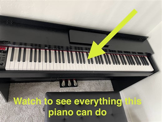 Watch What can this piano do?  on Amazon Live