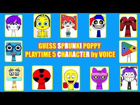 Guess New Incredibox Sprunki Oc of Poppy Playtime 5 by Voice