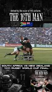Springbok's Lock Down Defense On Lomu🔒 1995 RWC Final Goes Into Overtime🇿🇦🇳🇿 | The 16th Man Documentary 2010 (30For30) 🎥 PART02 #rugby #RWC1995 #Iconic #rugbyunion #NelsonMandela #JonahLomu #Springboks | Vibeskonnect