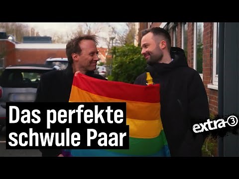 Johannes Schlüter: Das perfekte schwule Paar | extra 3 | NDR