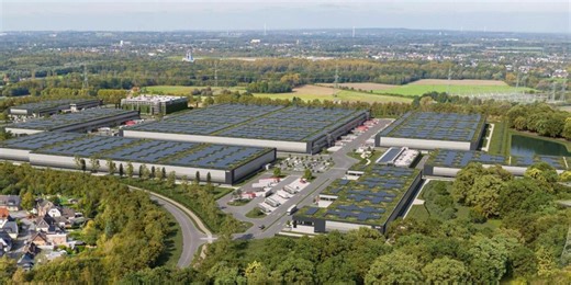 Amazon mietet größte Halle im Segro Park Dortmund: 86.400 Quadratmeter große Logistikhalle
