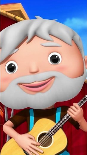 Old MacDonald’s Farm Animals! 🐔🐮 Sing E-I-E-I-O | #Shorts